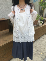 サマー プリーツ スカート