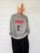 VENTIQUE Pigment World Metal Sweatshirt 2colors