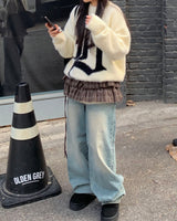 シークレットウォッシングデニムパンツ