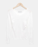 モンブ サイドシャーリング Vネック ショートスリーブTシャツ