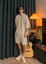 シムズ ニット カフド ショートスリーブ Tシャツ 9カラー