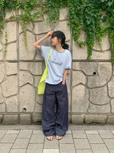 AC Non-Fade Summer Wide Denim Pants