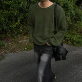 Oversized Fit Round Knitwear (5 colors/DP757428102425)