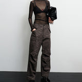 ミリタリーリップストップカーゴパンツ