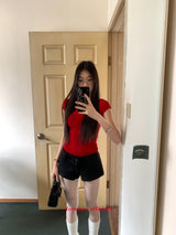 BEST Red Like Short Sleeve Tee