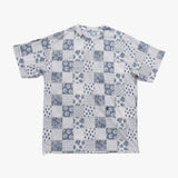 Twister Patchwork Tee - Grey