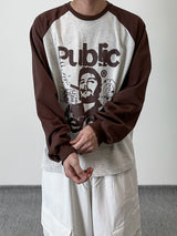 Smoke Raglan Long sleeve