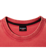RGアナザープレイス ウォッシュド長袖Tシャツ（レッド）