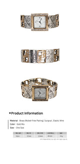 Heartfelt Square Watch