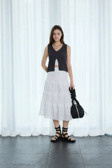 MORI LACE MAXI SKIRT