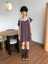 SUADE FLIP-FLOP BOOTS