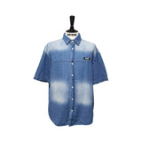 Blue Denim Short Sleeve Shirt