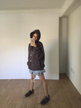 Floral Frill Shorts (2color)