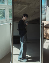 Cozy ボリュームカットデニムパンツ