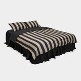 Dust-Free Bold Stripe Duvet Cover - Q size