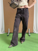Straight Leg Loose-Fit Wide Pants