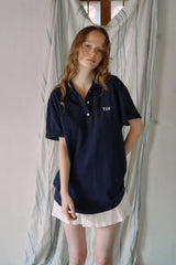 T/T ロゴTAN pk Tシャツ (navy)