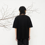 HIERARCHY STUDIOS Opulence - ブラッククレストオーバーサイズTシャツ
