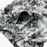tiedye capri cargo shorts_white