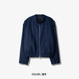 LMN Dot Round Neck Crop Jacket (4 colors)