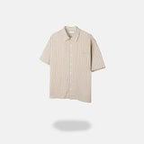 Authentic Stripe Short-Sleeve Shirt (3 Colors)