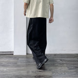 Relaxed Pleat Wide Trousers