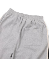Track Line Pintuck Sweatpants - Gray
