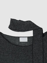 [Muffler Set] ムードリボンデイリーニット (4c)