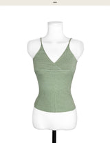 wash wool bustier top