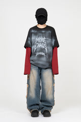 カロンダーティーレイヤード長袖Tシャツ