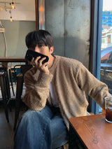 Sig bookle round cardigan