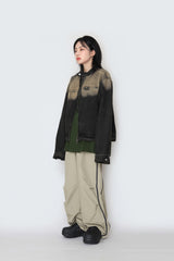 Gradation denim jacket