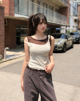Moren Layered Twist Sleeveless
