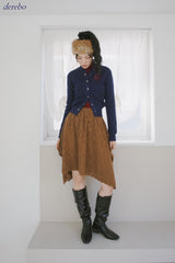 Real Button Embroidered Knit Cardigan