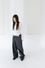 non-faded lip pocket denim pants(S-L)