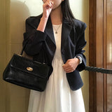 [BELLIDE MADE] Classic mood, single midi jacket blazer