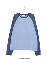 [unisex] Clove Over Fit Raglan Long Sleeve Tee