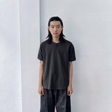 ワッフル ヘンリー リラックスド Tシャツ
