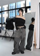 MEGA BIG WIDE DENIM