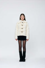 COZY FUR JACKET / WHITE