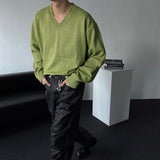 OW Premium Carine V-neck Cashmere Knitwear (4 colors)