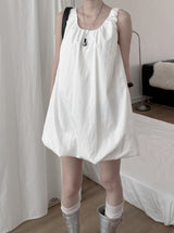 Nick Shirring Balloon One Piece