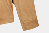 Age Western Pocket Suede Long Sleeve Shirt