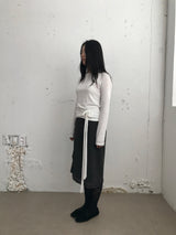 Amud Pintuck Midi Skirt (2color)
