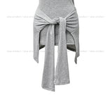 Tian snap layered wrap sleeveless