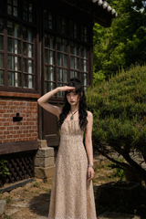 BLOOMING GARDEN CHIFFON DRESS