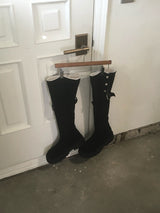woolen long boots