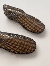 Net Jelly Flat Shoes