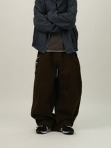 AND Pin-tuck Balloon Pants