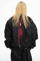 Embryo venom air force cropped cotton jacket